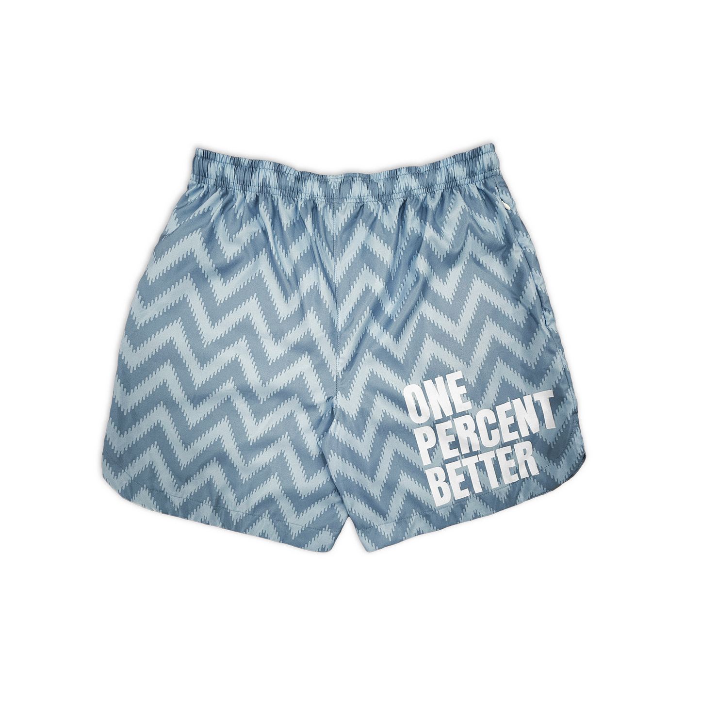Chris Rivers Carolina Blue RAPP One Percent Better Training Short Back