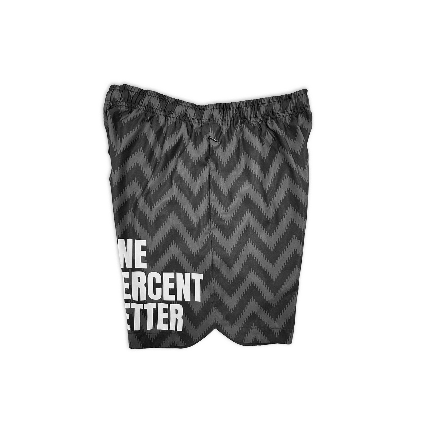 Chris Rivers Black RAPP One Percent Better Training Short Right Side
