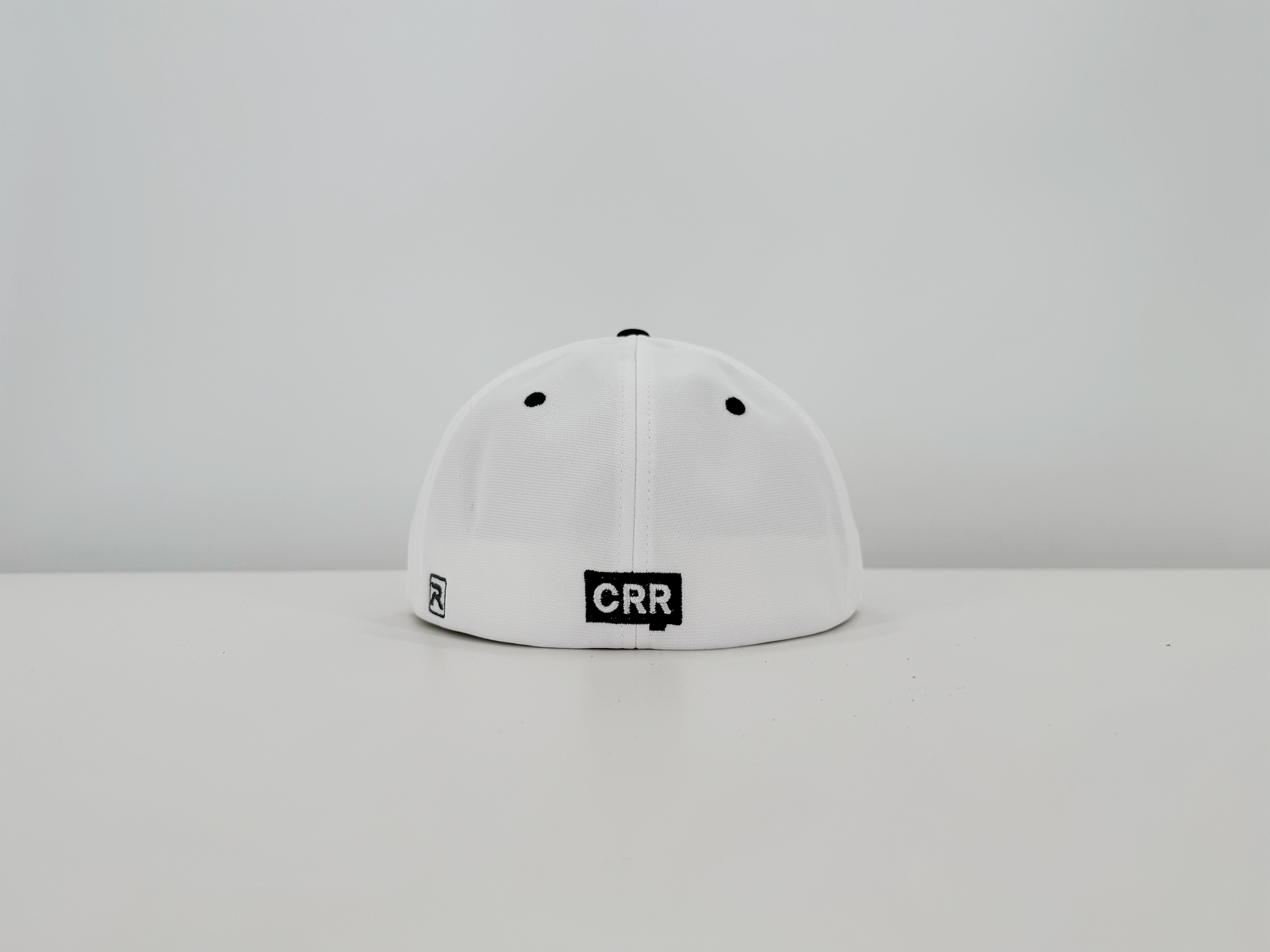 White/Black One Percent Better Hat Back