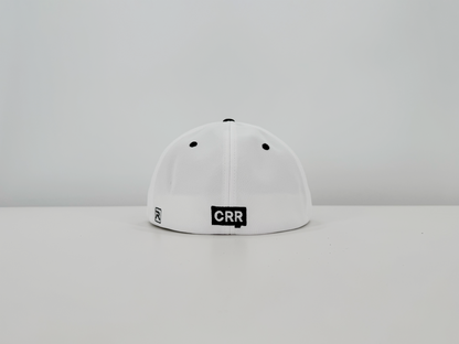 White/Black One Percent Better Hat Back