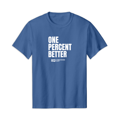 Carolina Blue One Percent Better Tee
